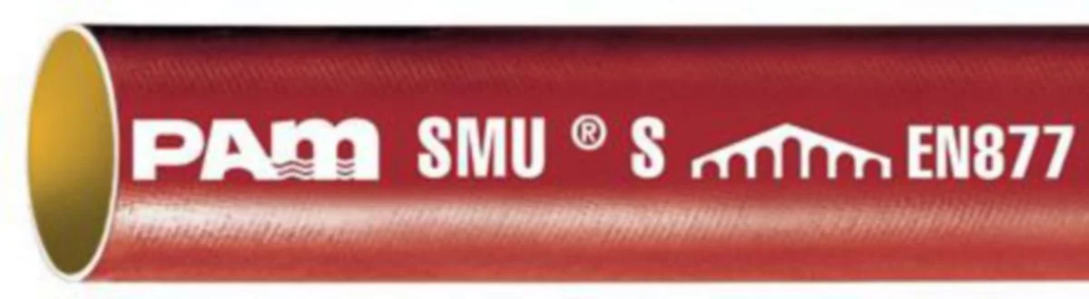 Valurautaviemäriputki Smu 70X3000