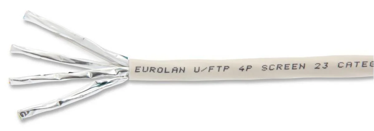 Tietoverkkokaapeli-Cat6A Eurolan U/Ftp Cca L305 Valk