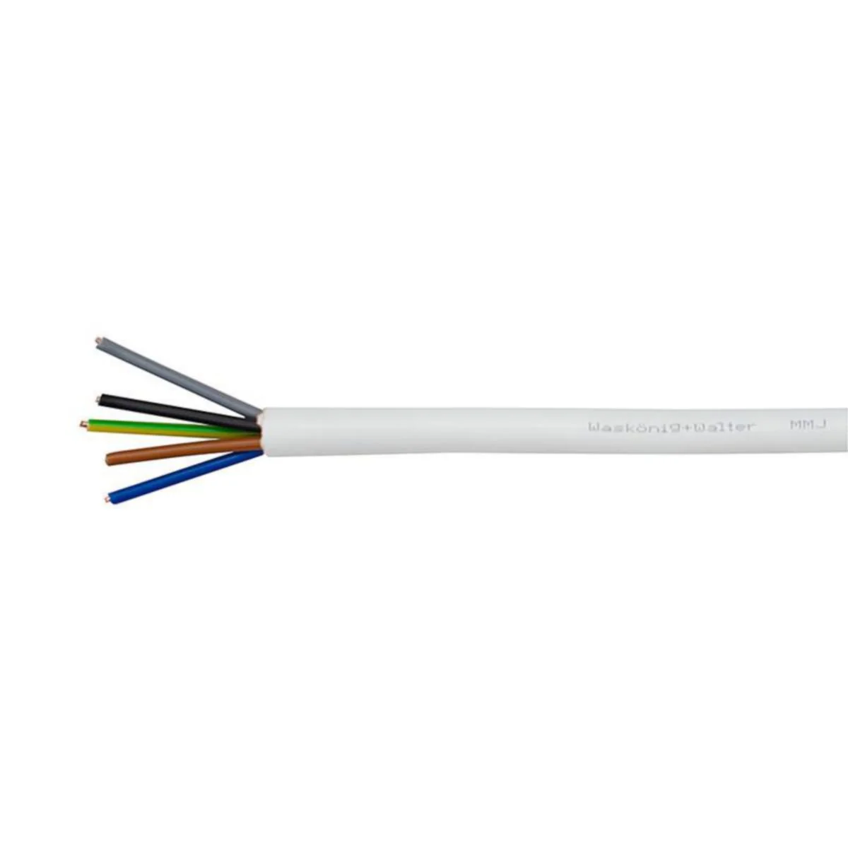 Asennuskaapeli W+W Mmj 5X1,5 300/500V Eca R100