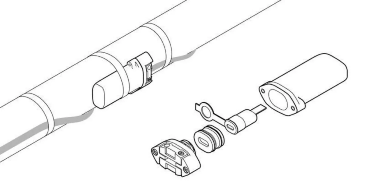 Loppupääte Raychem E-150 Ex Itsesäät Teollisuus