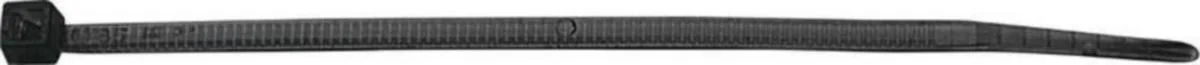 Johdinside 140X3.5Mm Musta 100Kpl/Pss