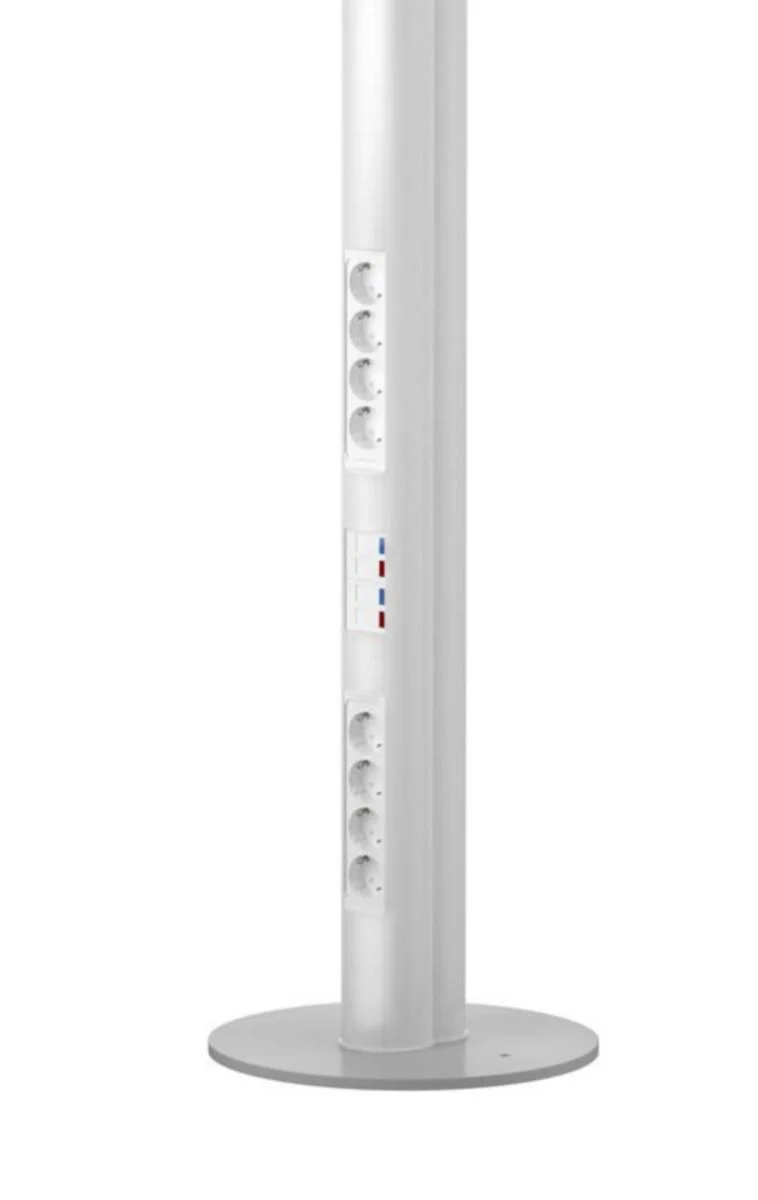 Pistorasiapylväs Pajap Prp 444D 2X4-Os 4Xrj45 Va 2