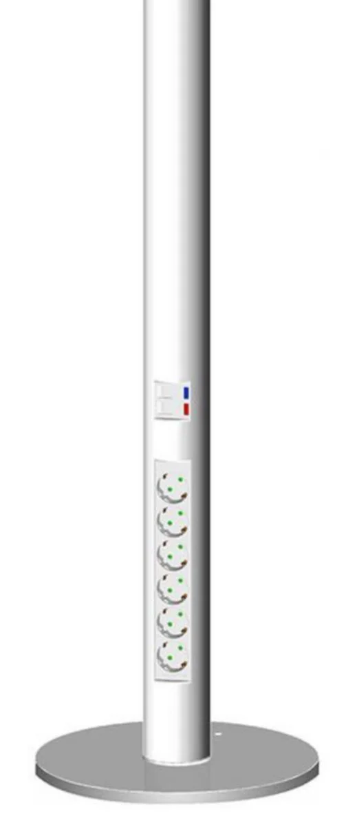 Pistorasiapylväs Pajap Prp 620 6-Os 2Xrj45 Va