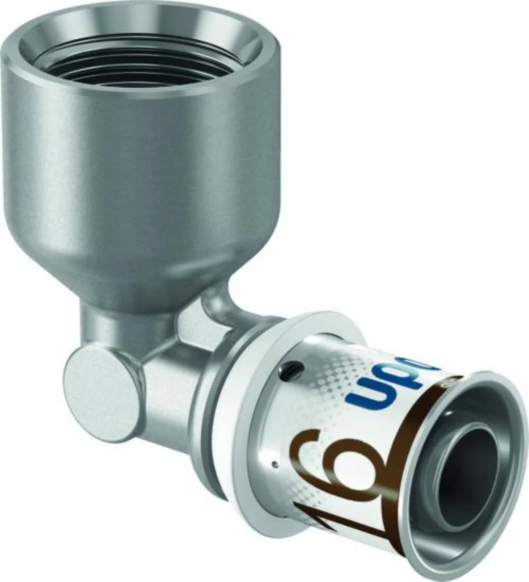 Puristuskulmaliitin Uponor S-Press Plus 90° Sk