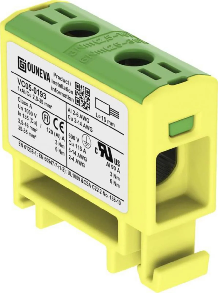 Yleisliitin Otl Ouneva 1Xal/Cu 25-35Mm2 Kevi