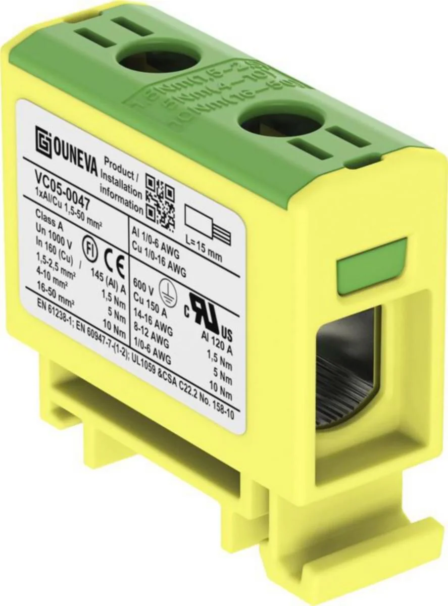 Yleisliitin Otl Ouneva 1Xal/Cu 1.5-50Mm2 Kevi