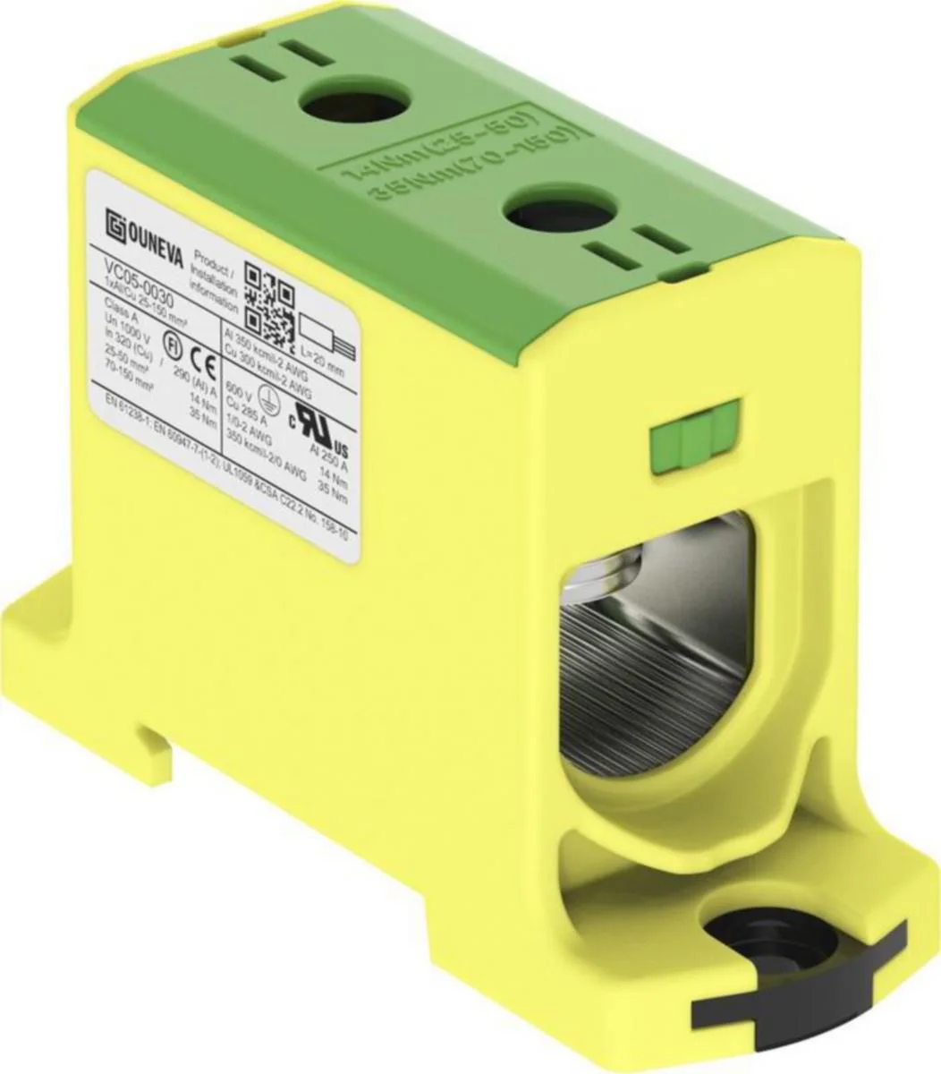 Yleisliitin Otl Ouneva 1Xal/Cu 25-150Mm2 Kevi