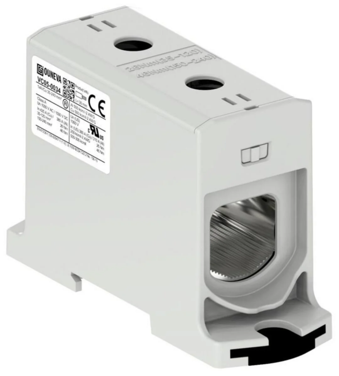Riviliitin Ouneva 1Xal/Cu 35-240Mm² Ha. 50 Kpl