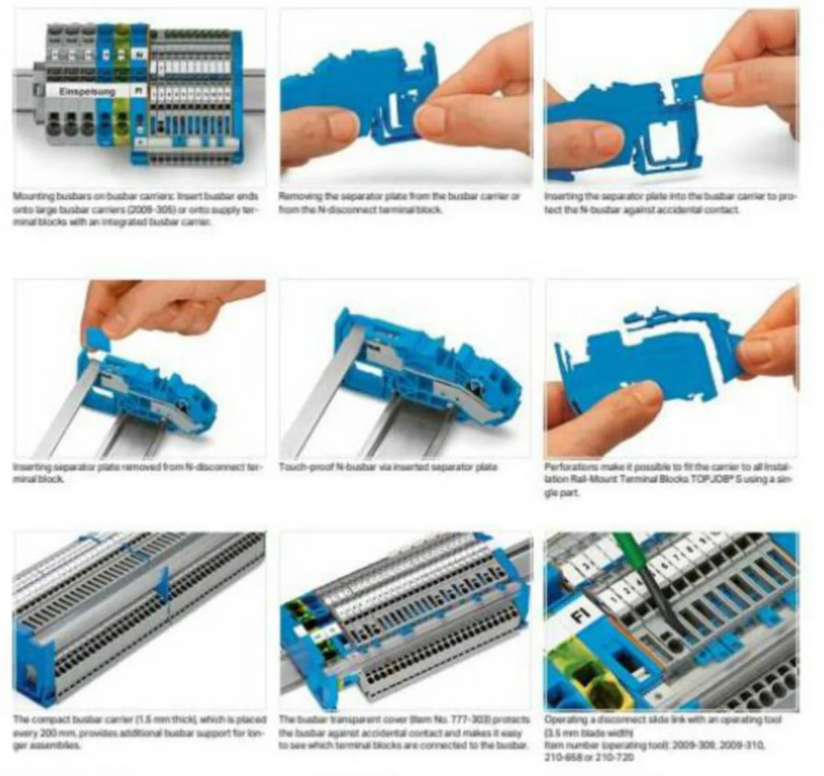 Riviliitin Topjob S N-Syöttöliitin 0,5-16Mm²