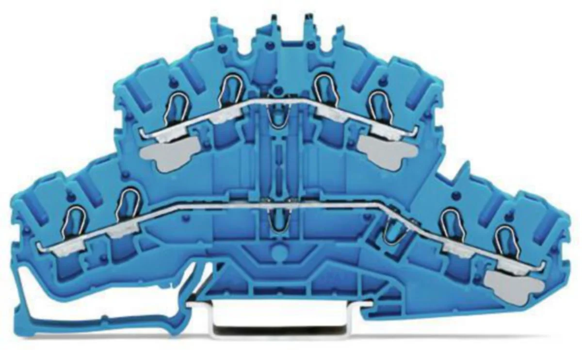 Riviliitin Kaksikerros Wago N/N. 0.25-2.5(4)Mm2 Sin
