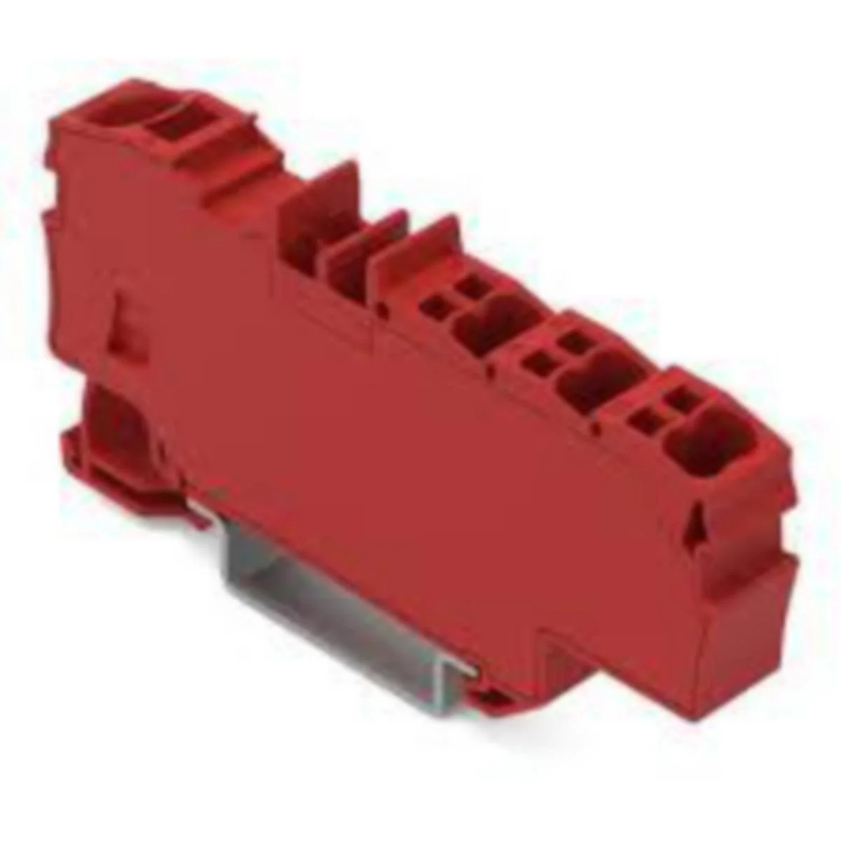 Haaroitusliitin 1X6(10)Mm²/6X1.5(2,5)Mm², Pun