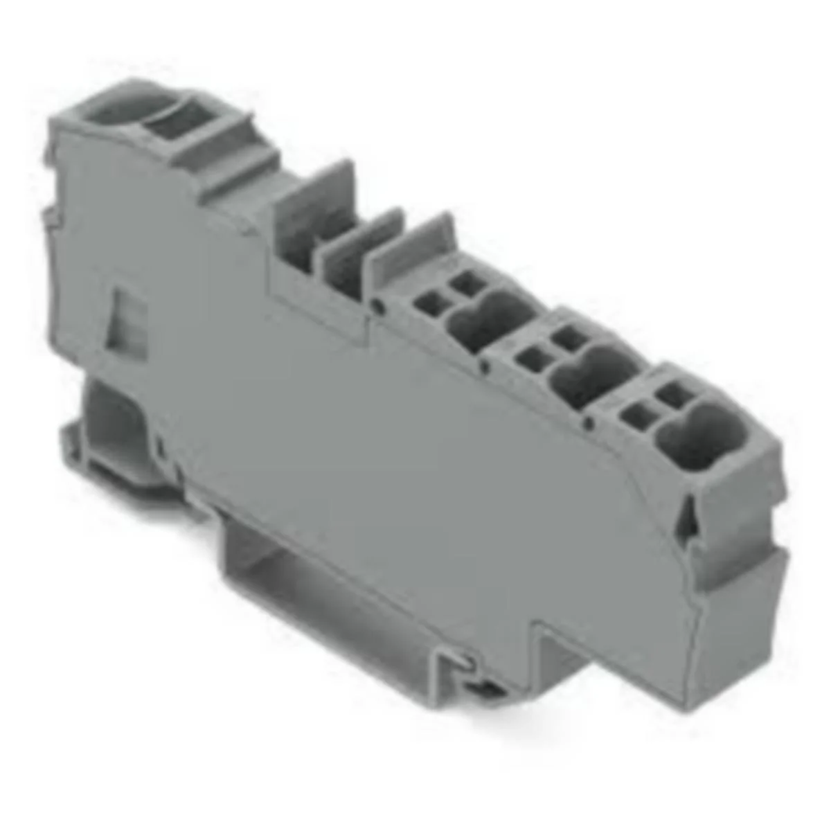 Haaroitusliitin 1X6(10)Mm²/6X1.5(2,5)Mm², Sin