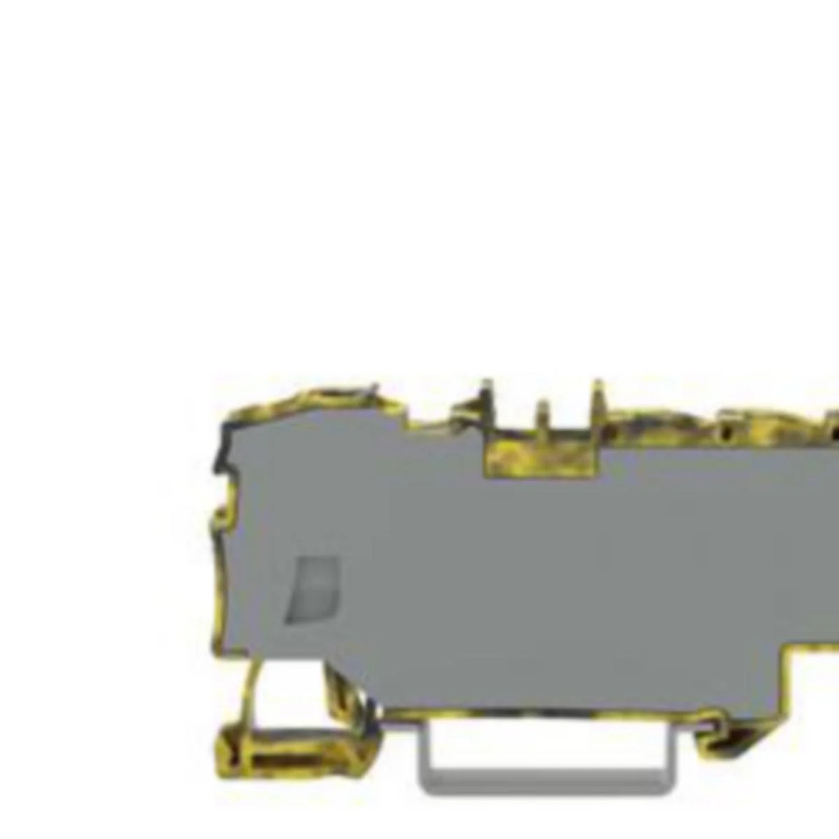 Haaroitusliitin 1X6(10)/6X1.5(2,5)Mm²,Kel/Har