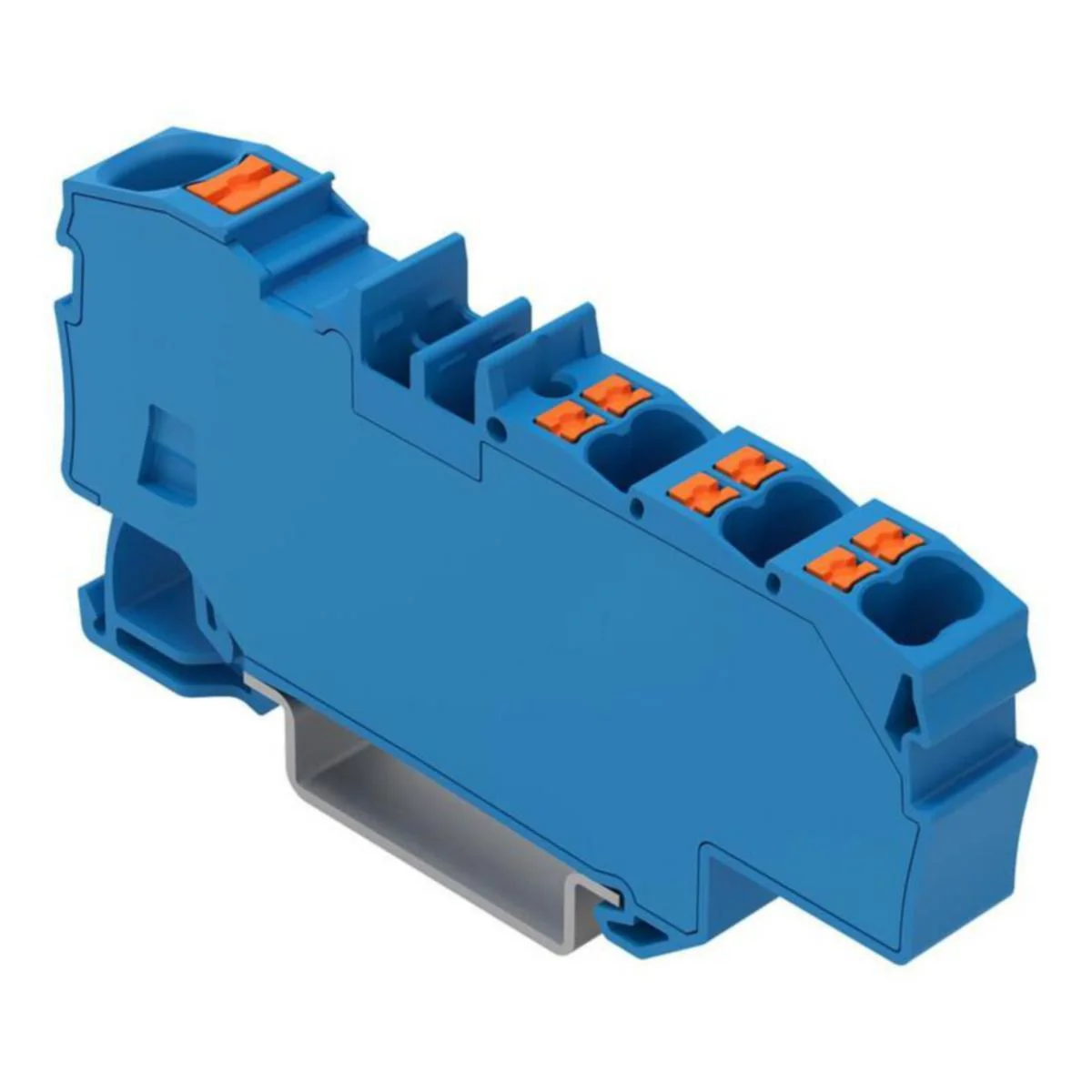 Haaroitusliitin Topjob S 1X6(10)Mm²/6X1.5(2,5)Mm², Sin