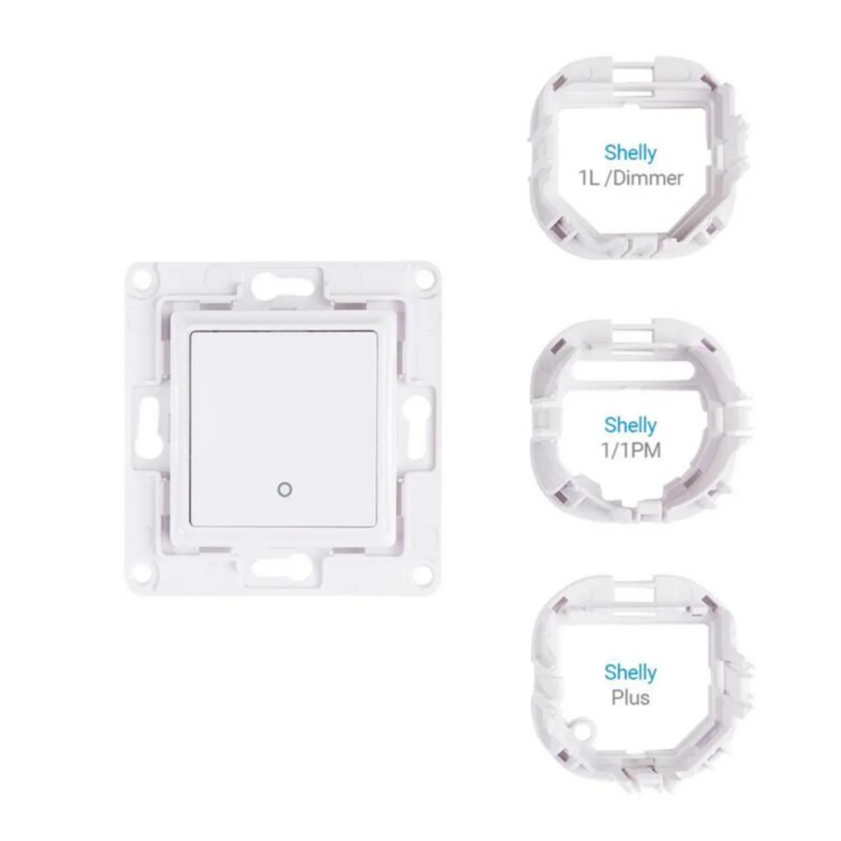 Kytkin Shelly Shelly Wall Switch 1 - Valk