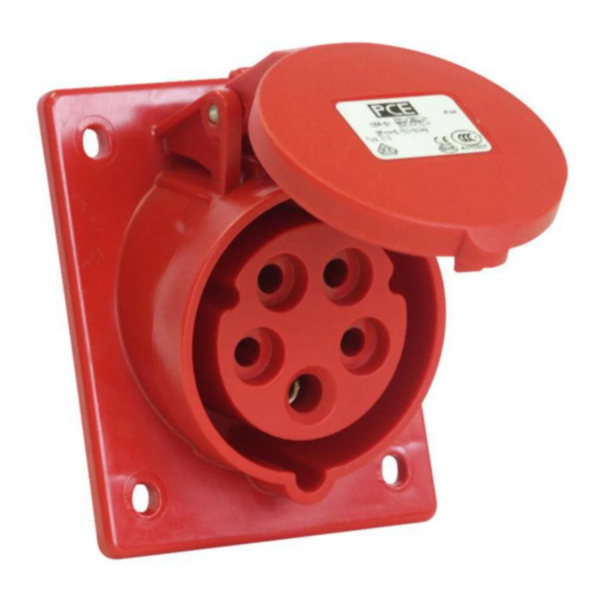 Kojepistorasia Pce 415-6 16A 5P 400V Ip44
