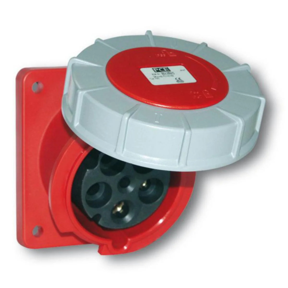 Kojepistorasia Pce 435-6 63A 5P 400V Ip67
