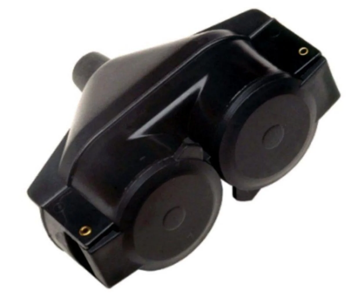 Jatkopistorasia Reimax 2-Osainen (Harmet) Musta Ip44