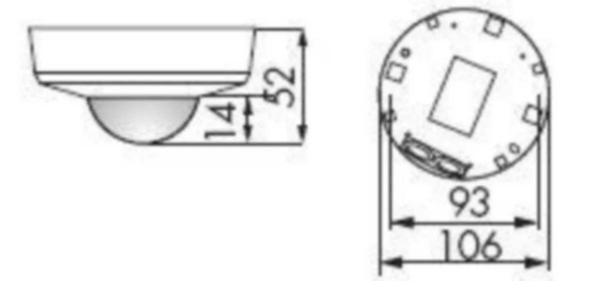 Liiketunnistin Pd3-1C-Ap