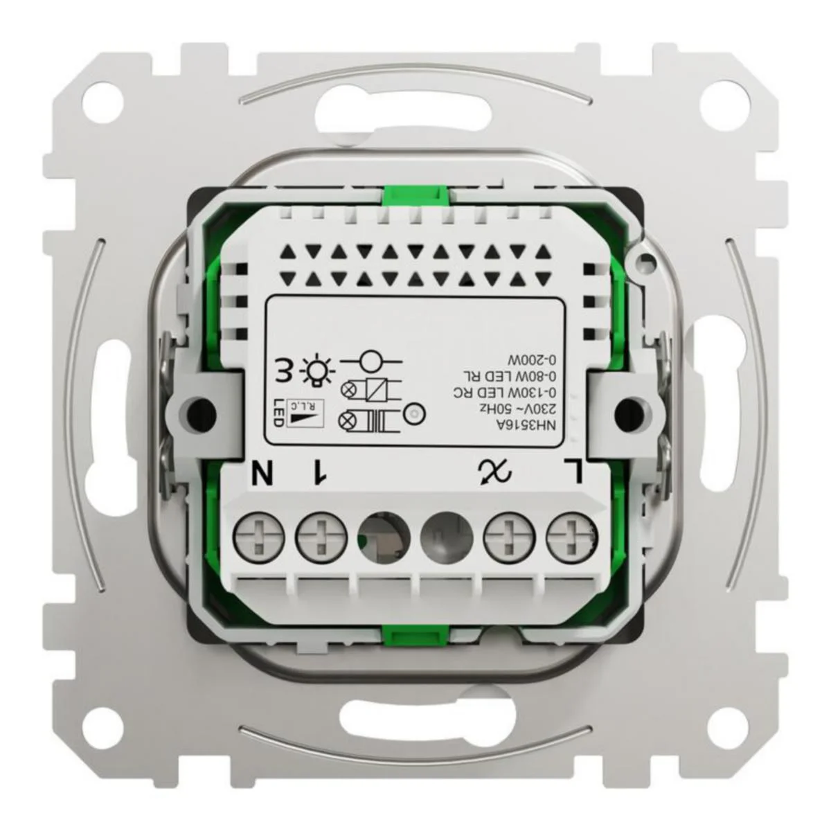 Valonsäädin Wiser Led-Sääd 0-200W Rcl Upk Val