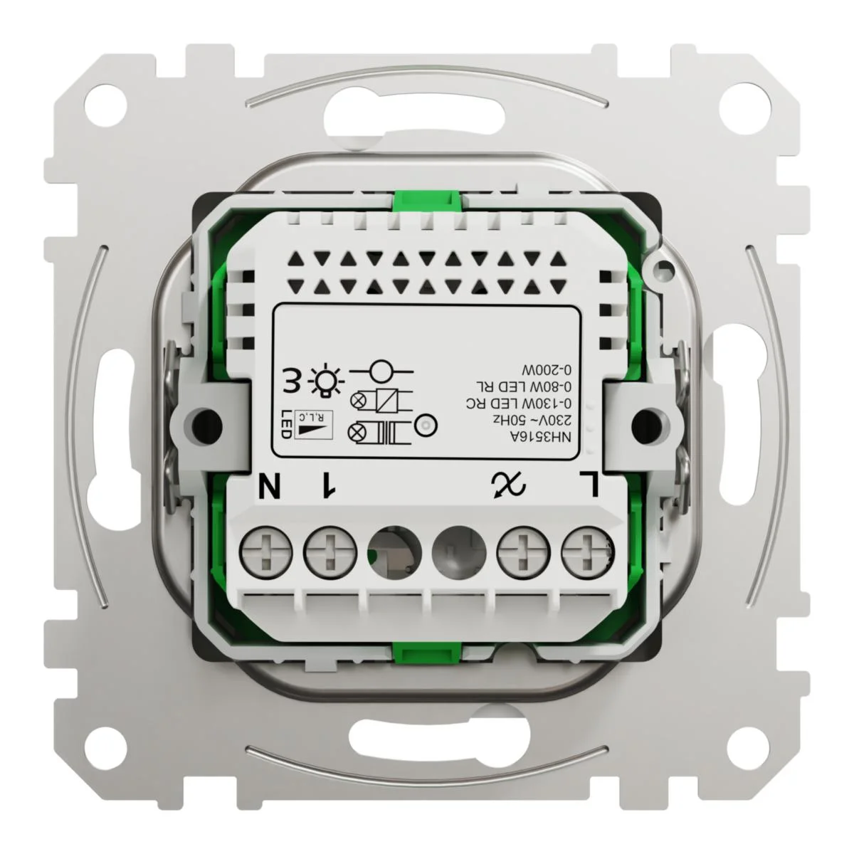 Valonsäädin Wiser Led-Sääd 0-200W Rcl Upk Val