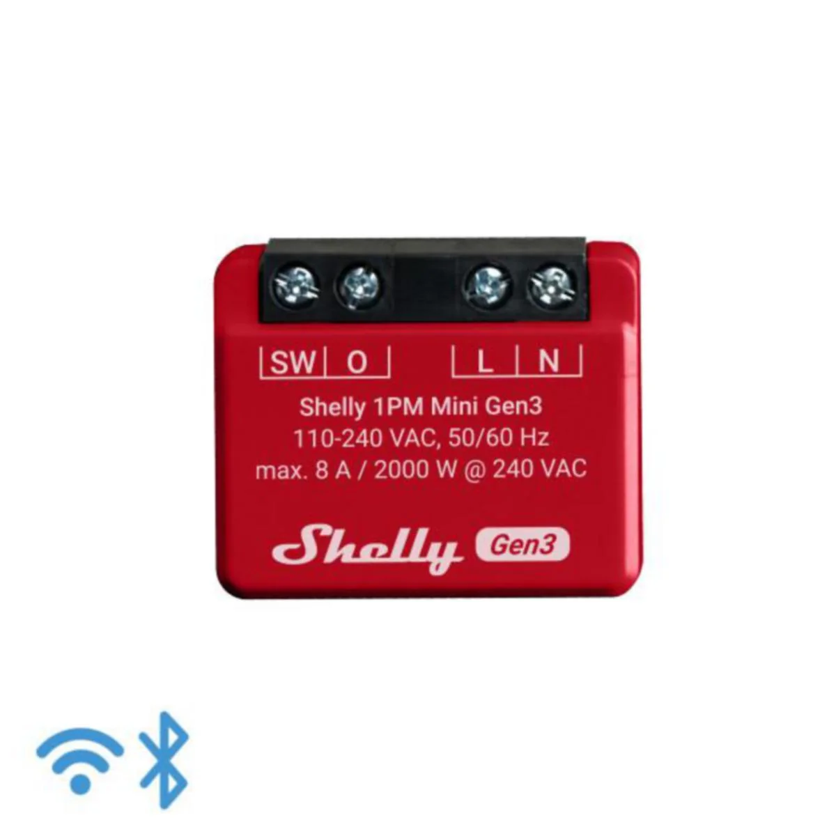 Ohjelmoitava Rele Shelly 1Pm Mini Gen3
