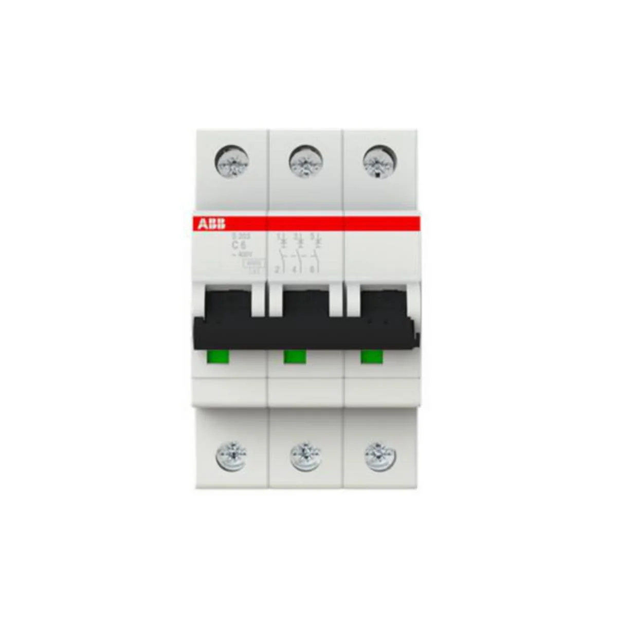 Johdonsuojakatkaisija S200 S203-C6 3-Nap 6Ka
