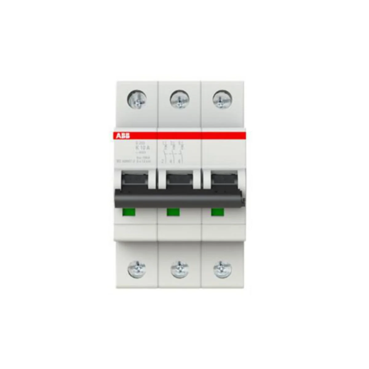 Johdonsuojakatkaisija S200 S203-K10 3-Nap K10A