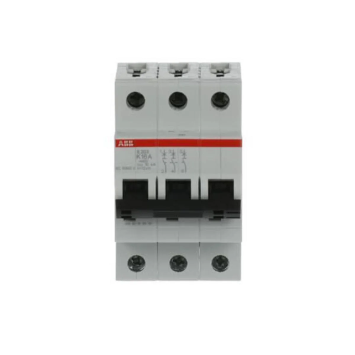 Johdonsuojakatkaisija S200 S203-K16 3-Nap K16A