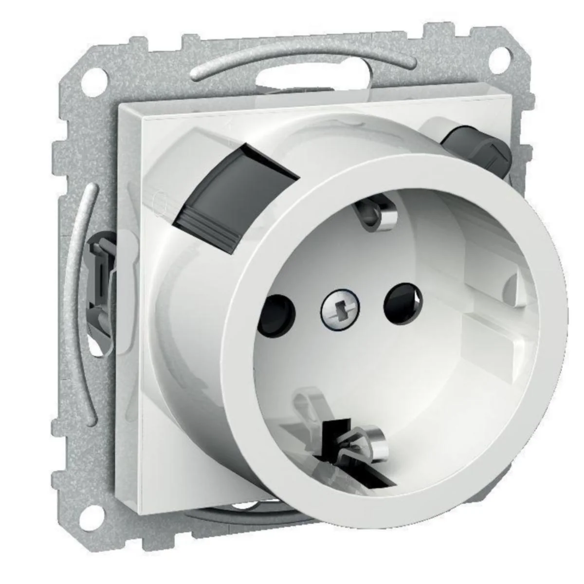 Vikavirtapistorasia Exxact 1S+Rdc 16A/Ip20 Ukr Val