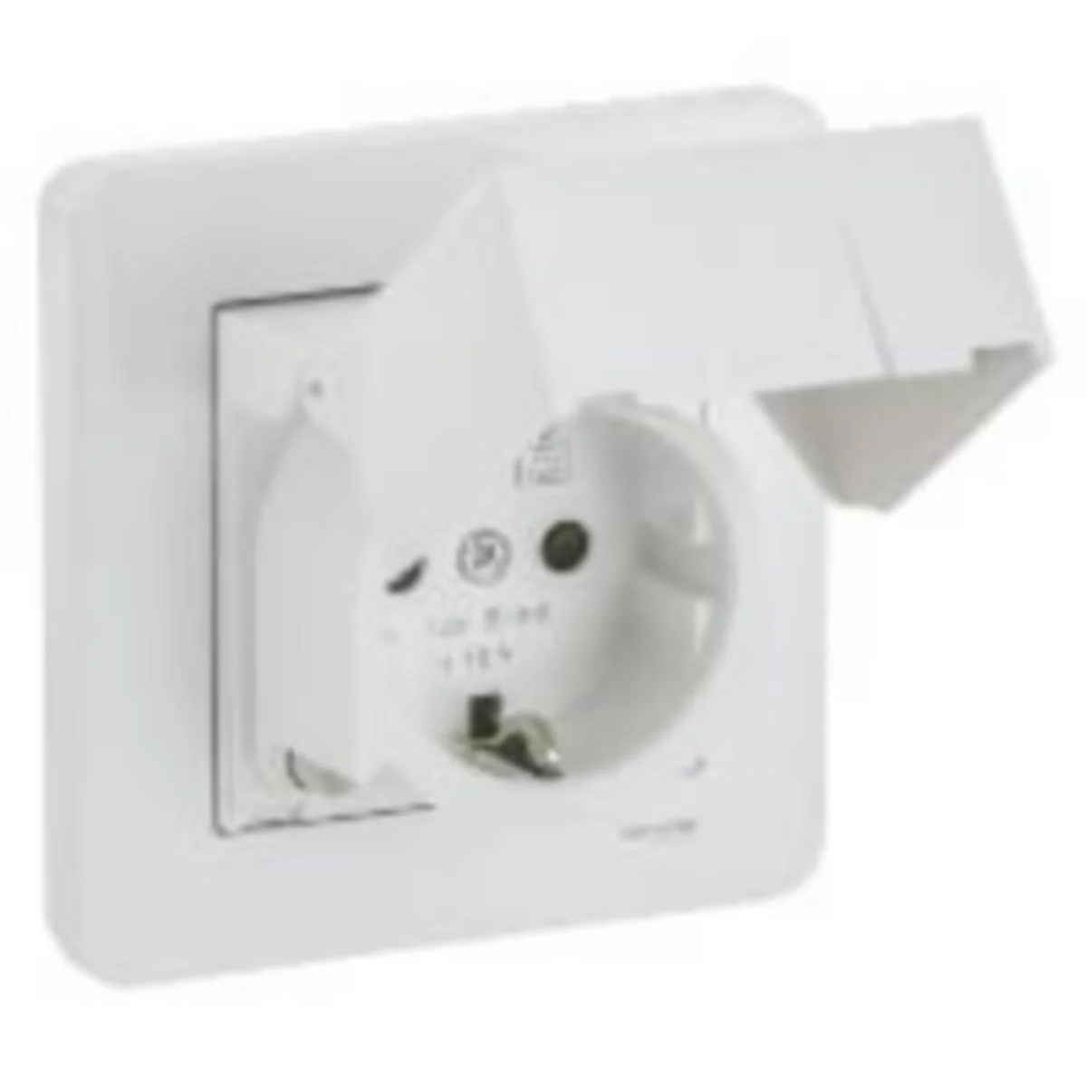 Vikavirtapistorasia Exxact 1S/16A/30Ma/250V/Ip44 Upj Val