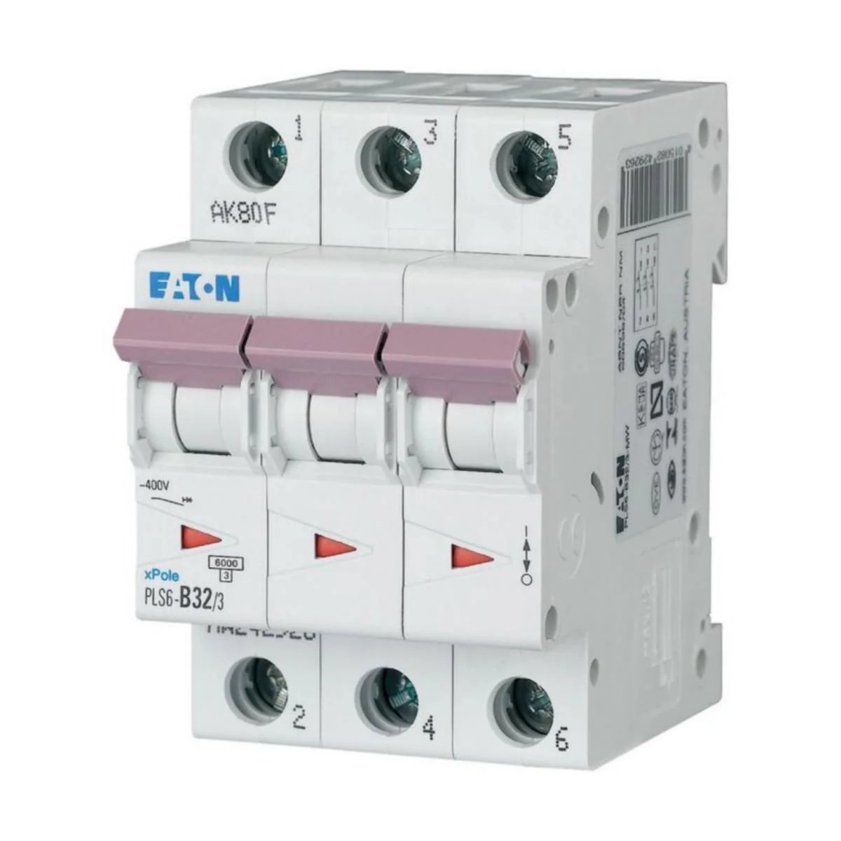 Johdonsuojakatkaisija Xpole Pls6-B32/3-Mw