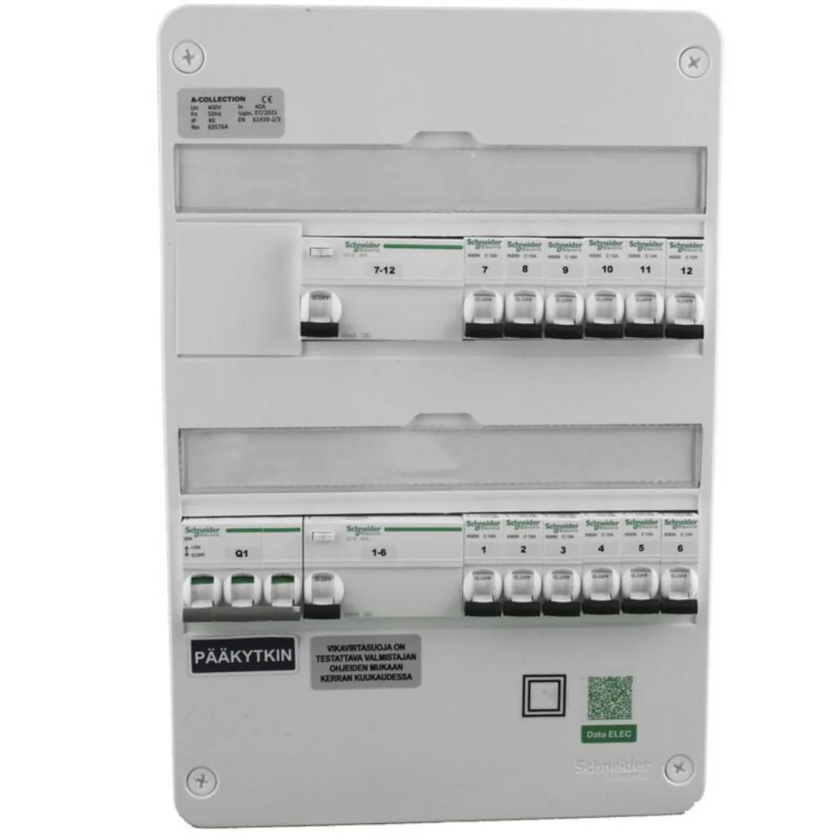 Ryhmäkeskus Pinta A-C Ark 40A/12Js/2Vvs Ip30 Easy