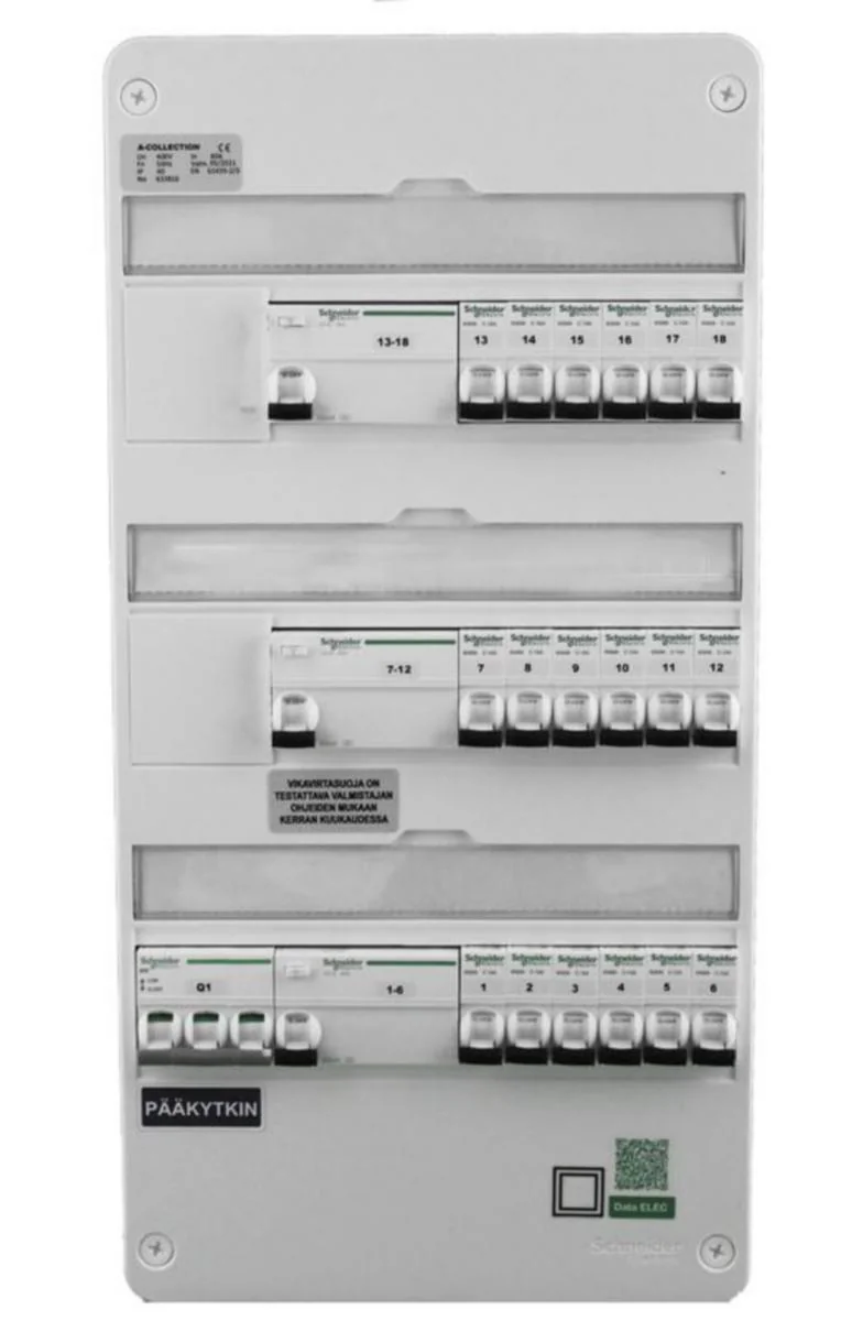 Ryhmäkeskus Pinta A-C Ark 40A/18Js/3Vvs Ip30 Easy