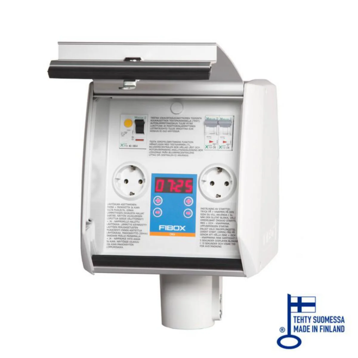 Piharasia Digi Fibox 2A2J1V Dal 2Xpr Alumiini Ip44
