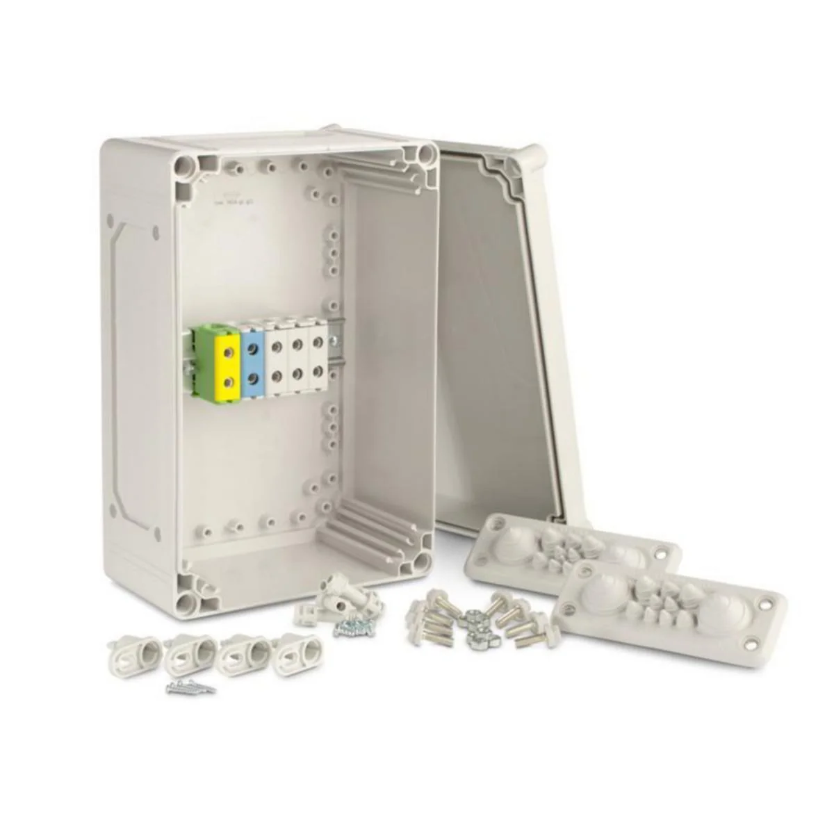 Riviliitinkotelo Pc Cubo T2, Al/Cu 5 X 6-35 Mm²