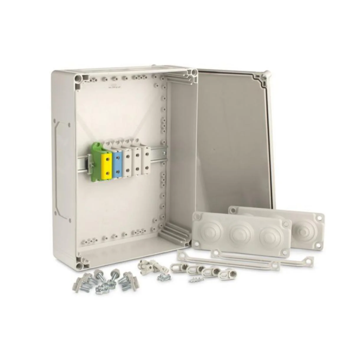 Riviliitinkotelo Pc Cubo T3, Al/Cu 5 X 16-95 Mm²