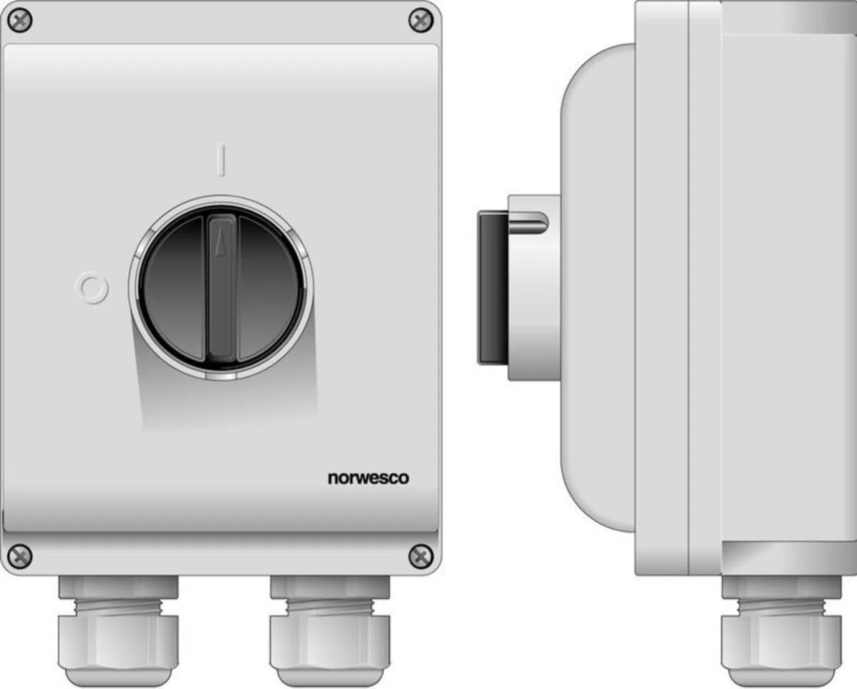 Turvakytkin Väännin Norwesco Eswp2 340 3X40A 15Kw Ip65