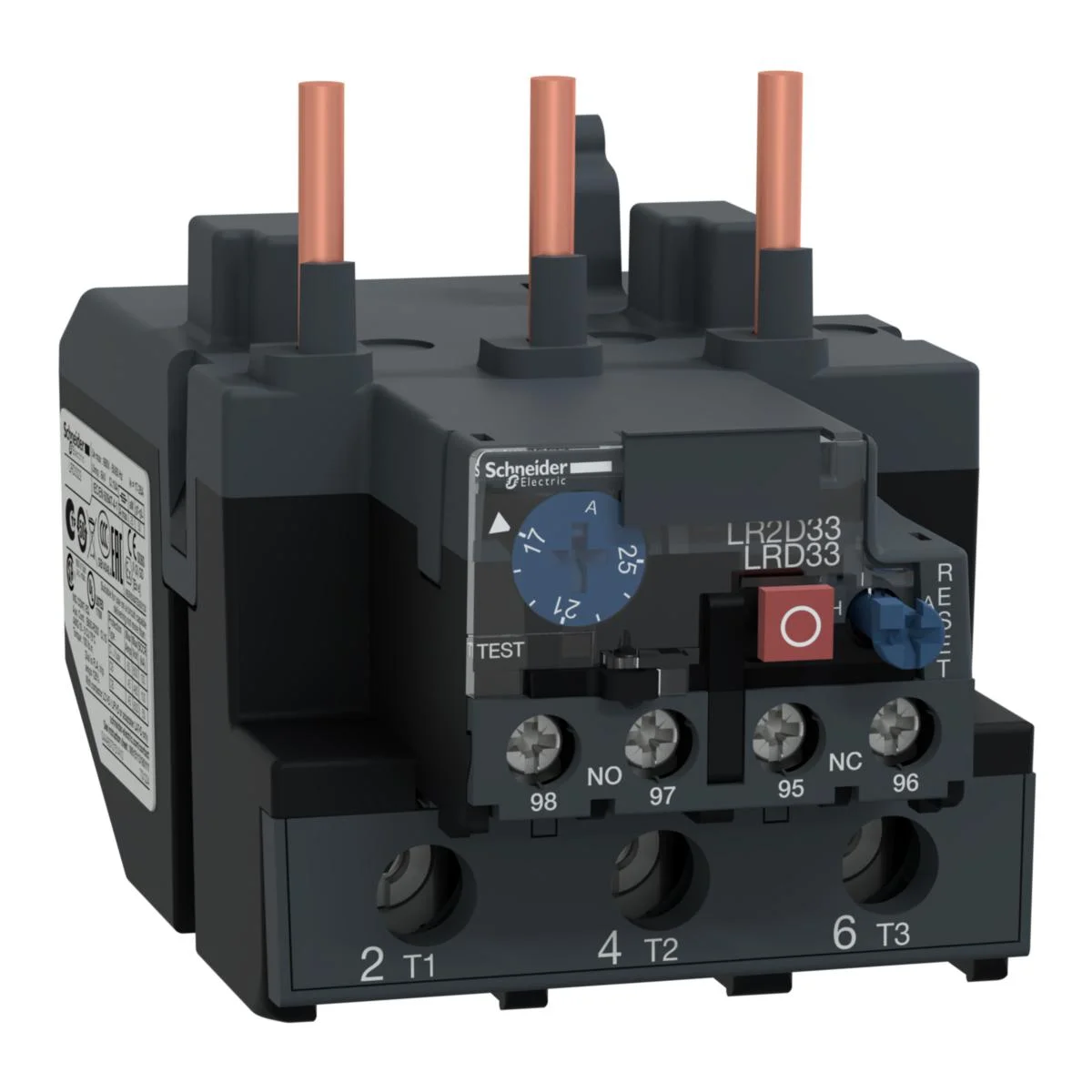 Lämpörele Tesys Lrd07 1,6-2,5A Lk.10A
