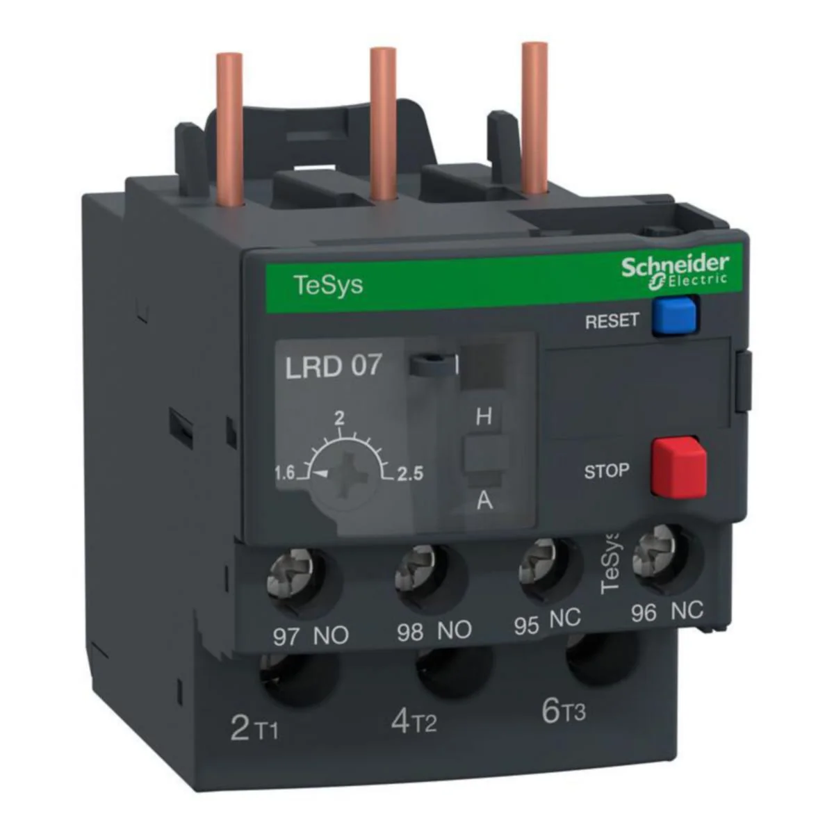 Lämpörele Tesys Lrd07 1,6-2,5A Lk.10A