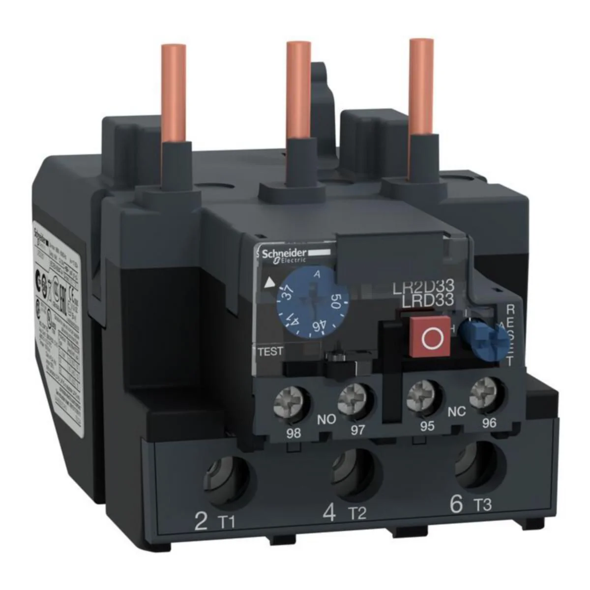 Lämpörele Tesys Lrd3357 37-50A Lk.10A