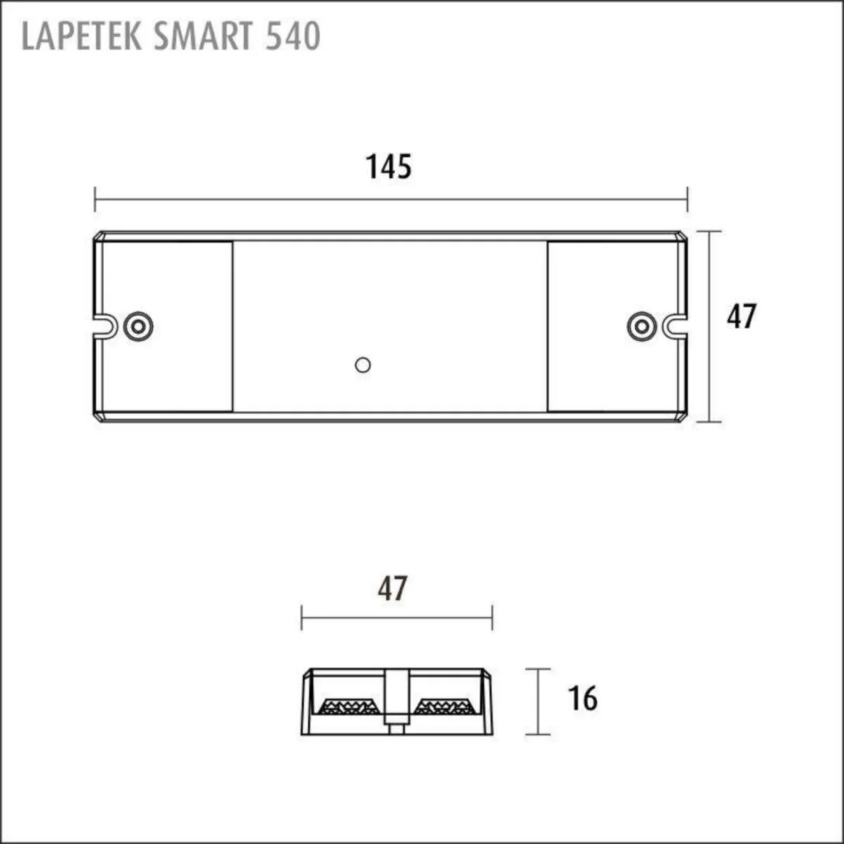 Ohjauskomponentti Limente Smart 540 Himmennin-Gl-Lx 24V