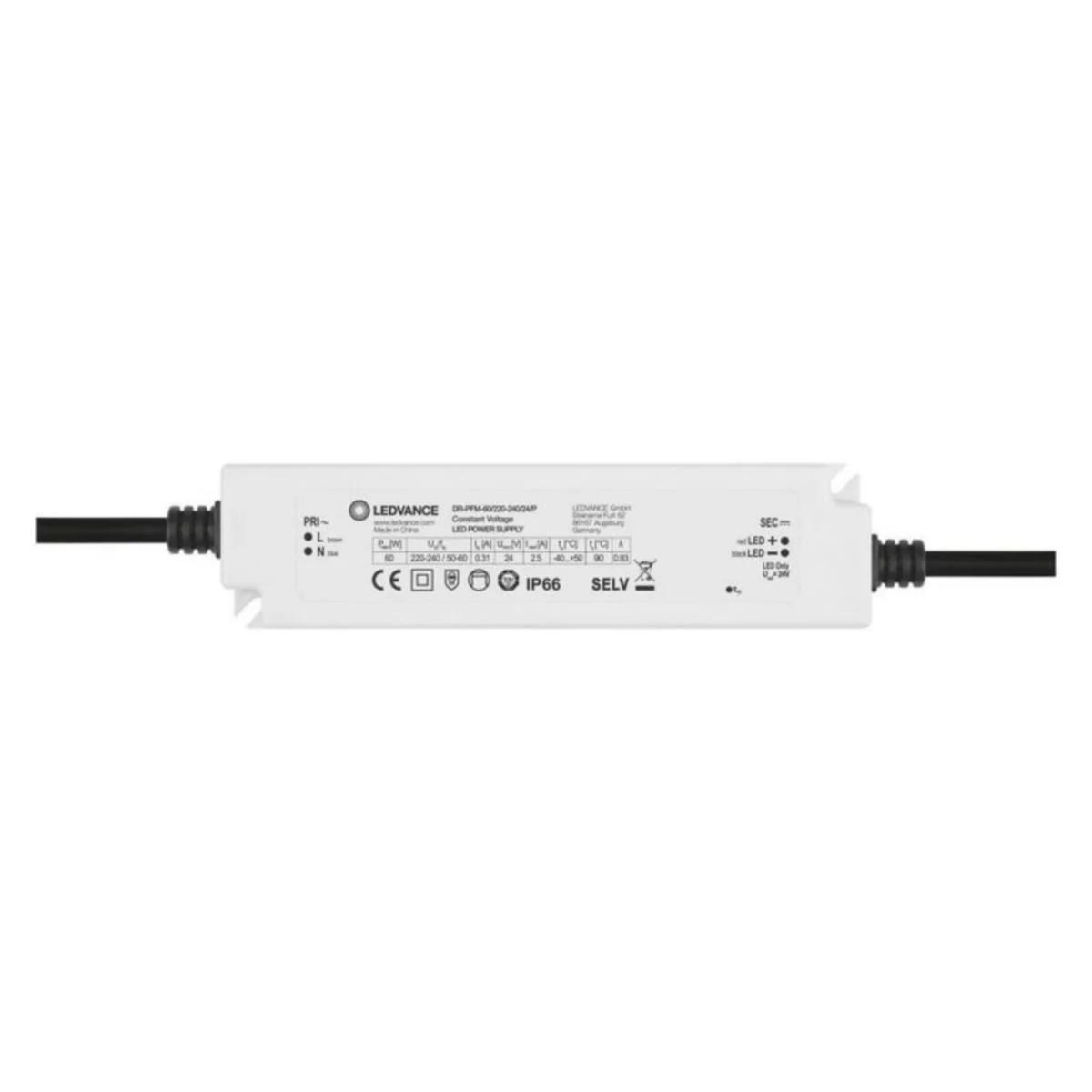 Elektr. Liitäntälaite Ledvance Dr-Pfm-60/220-240/24/P