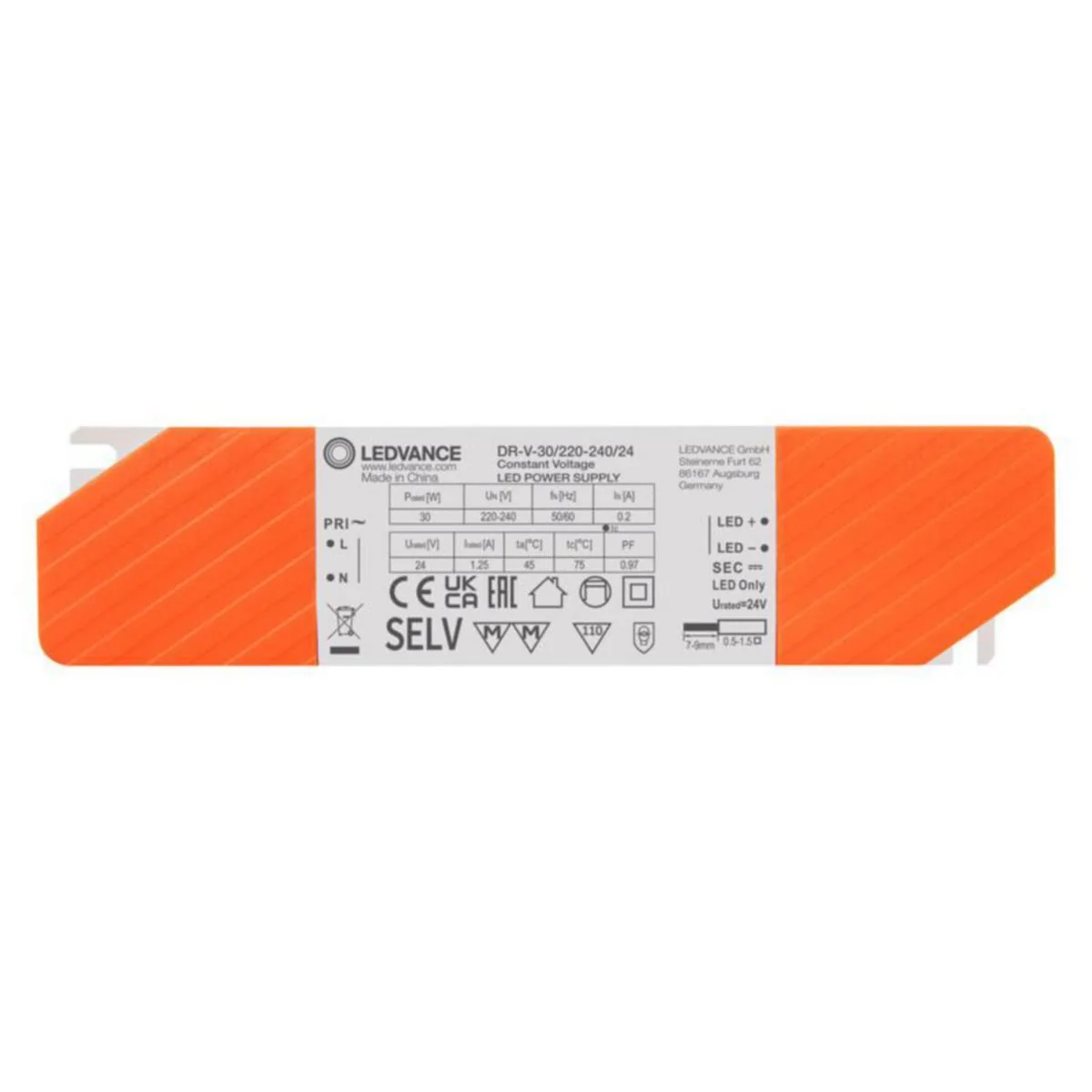 Elektr. Liitäntälaite Ledvance Dr Val 30W/220-240/24V On/Off