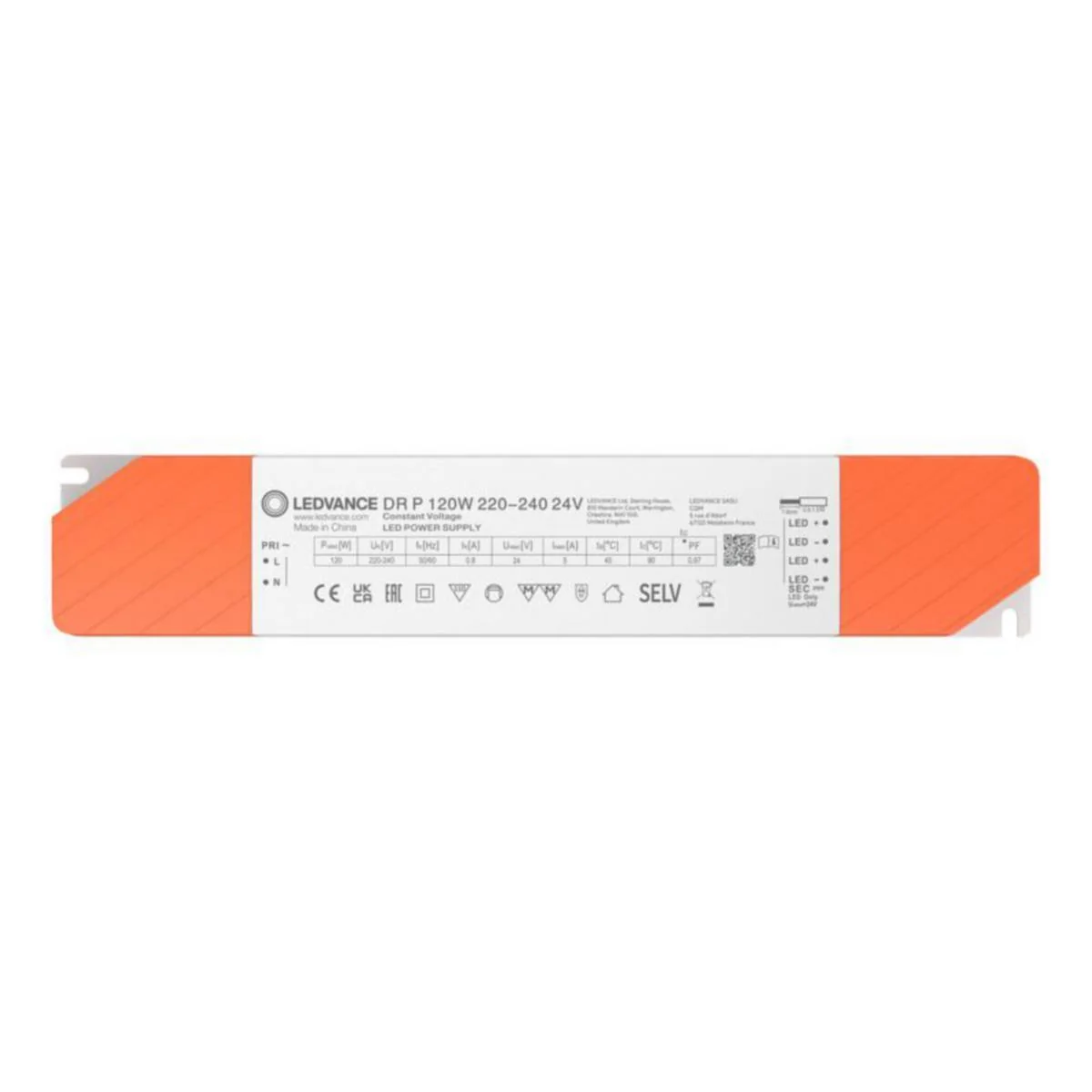 Elektr. Liitäntälaite Ledvance Dr P 120W 220-240V 24V On/Off