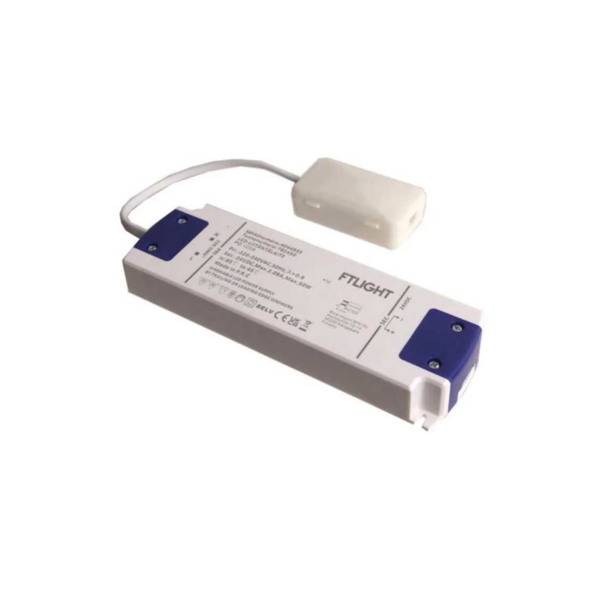Elektroninen Liitäntäl Ftlight 50W 24V Ip20 Triac