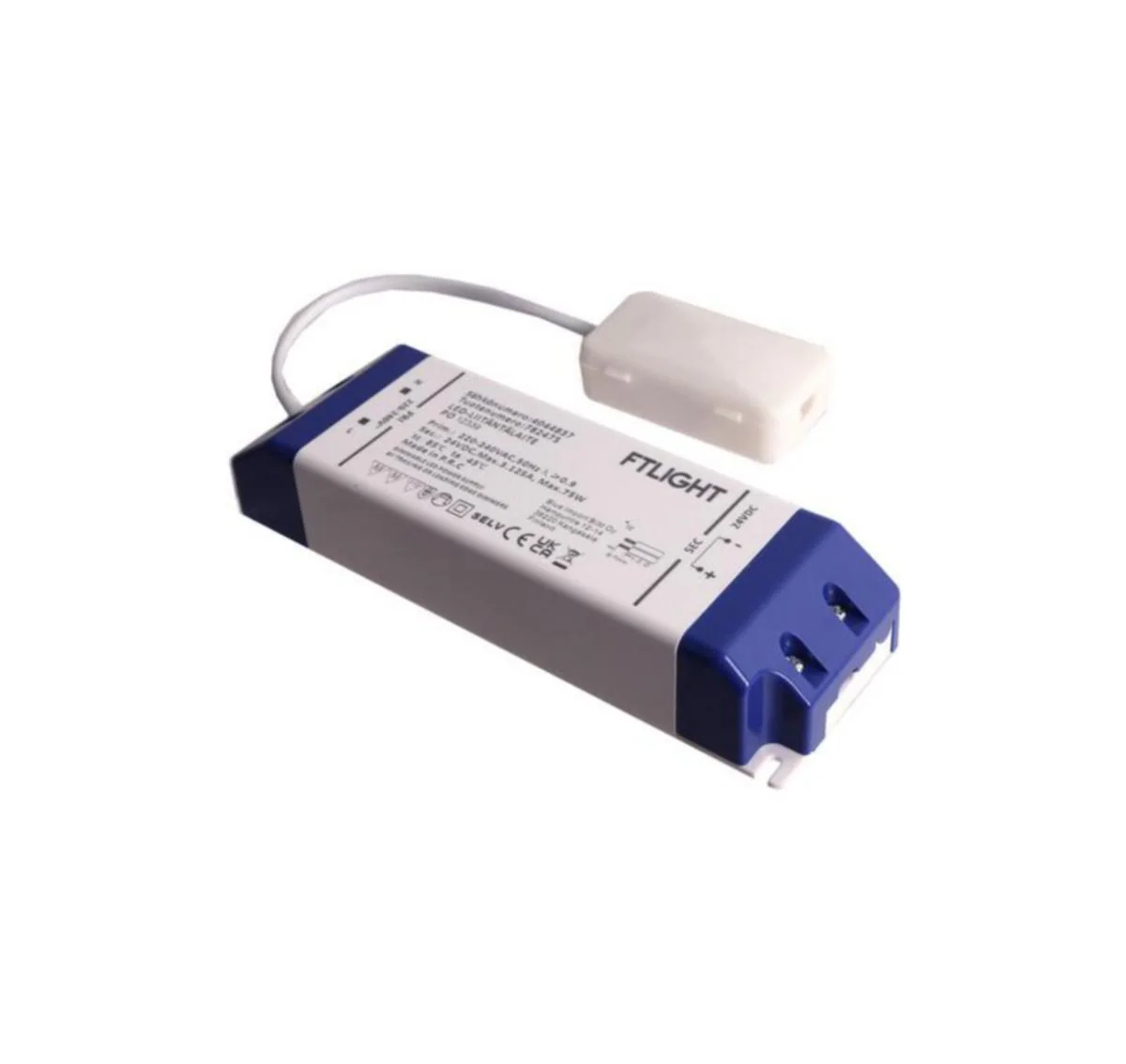 Elektroninen Liitäntäl Ftlight 75W 24V Ip20 Triac