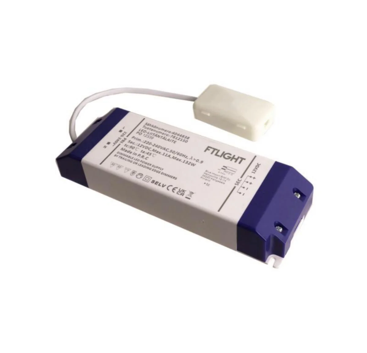 Elektroninen Liitäntäl Ftlight 150W 12V Ip20 Triac