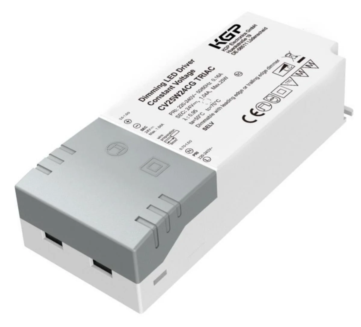 Elektron Liitäntälaite Saas Strip Driver 25W 24V Dim