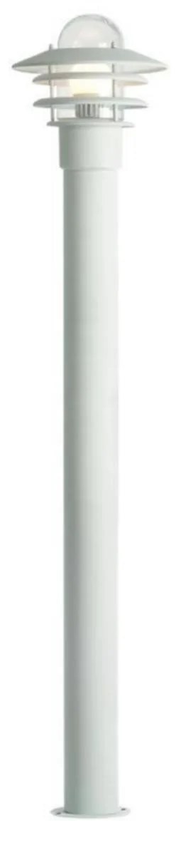 Pihapiirival Käpylä Bollard Ip44 E27 Glc Wh H1100